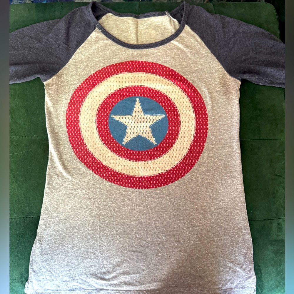 Captain America Raglan T-Shirt